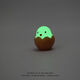 Man Shadow Little Turtle Small Animal Blind Bag Mini Cute Cartoon Toy Blind Box Diy Simulation Fruit Turtle Snake Year Blind Bag Little Chicken Broken Shell Egg (Random 20 Packs)