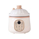 Bosling multifunctional micro-pressure baby food supplement pot, fully automatic porridge, rice cooker, rice oil, baby ceramic electric stew pot, off-white 1.2L four-stage feeding - upgraded micro-pressure rice oil model