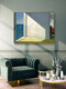 Raum in der Nähe der Sea Hope Edwards Dekoration Gemälde Wohnzimmer Studien Schlafzimmer Bar Malerei Kleinstadt Büro 30*4035 mm dicker weißer Rahmen