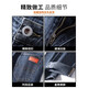 Pang Donglai DL2025 Spring New Men's Super Soft Xinjiang Algodón Blue Jeans Conical Slim Legs recto 6621 Azul + 6621 Negro Regular Estilo normal 10xl 34 (160) Nota de tamaño