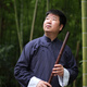 
Yuping flute, Smoky bamboo flute, Professional playing the eight-hole Xiao instrument, Cao Jun made Guizhu semi-carbonized pipe, large lacquer flute, Eight-hole D tune, Dongxiao
