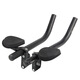 Suitable for bicycle integrated rest handlebar TT triathlon long-distance split handlebar road bike extended grip riding DH-0603 (rest handlebar + handlebar strap)