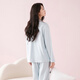 Fenten Pyjamas für Frauen 100% reines Baumwoll Antistatik 2025 Herbst Neues Produkt Sauerstoff Haut fühlen einfache Feste Farbe Frauen zu Hause Kleidung