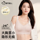 都市丽人大胸显小内衣女夏季胸罩薄款无钢圈粉底液无痕裸感舒适文胸