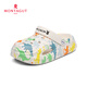 Mengte Children's Shoes in Summer suave suela sin deslizamiento zapatillas para niños para niños zapatos de agujero casual versátiles al aire libre para niñas sandalias de moda