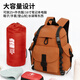 Tang Shi Outdoor großer Kapazität Rucksack für Frauen 2025 Neue wasserdichte Reisewanderung Rucksack Leichtes Schoolbag Männer Orange