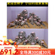 OIMG青龙石造景全套餐骨架成品鱼缸天然大块假山原石草缸石头水草布景 0.9-1m缸青龙石套餐-15664 贴编