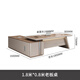 Shusheng high-end light luxury boss desk modern simple office chairman president executive desk manager desk and chair combination 1.8m*0.8m boss desk (comes with multi-function cable box + light strip)