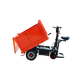 DELIXI ELECTRIC construction electric trolley, ash bucket truck, construction site dump truck, sand aquaculture material flatbed truck, transport truck, tricycle, upgraded electric hand-pushed three-door truck 70 enhanced models