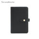 Simple PU ID package RFID anti-theft certificate storage package Travel passport card package Passport bag Air ticket passport folder Black