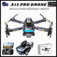 Potensic UAV Obstacle Avoidance UAV Folding Remote Control Plane HD Aerial Photography Quadcopter A15 PRO Brushless Motor + Optical Flow Hover + 360 Full
