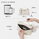 Sitio web oficial de Cinvaikrose Small C/K Bag Women's Bag 2025 New Diamond Chain Bag Bagbody Bagbody Bag Bag Bag Beige White