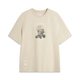 Li Ning short-sleeved T-shirt men's 2025 summer new Pixar Toy Story joint brand moisture-absorbing and sweating comfortable half-sleeved top 687-3 Coast Gray XL