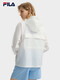 
FILA Women's woven jacket 2025 summer new fashion casual simple loose hooded top Yunbai-WT XS 155/76A/XS