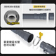 MG (MEJUE) washing machine drain pipe extended outlet pipe fully automatic drum pulsator washing machine down pipe 1.5 meters Z-0080