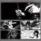 Black and white anime mouse pads are super large and simple desktop 2D e-sports desk pads office washable DT-1585 Black and white system-30 600x300mm 3mm