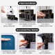 泽力邦适用装订机钻刀3846 GB140进口硬化碳钢3888打孔钻头3839 14740财务会计凭证装订机刀头耗材 适用得力3857钻刀（新升级-进口硬化碳钢）