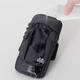 Shantou Lincun running mobile phone arm bag men's and women's fitness equipment marathon sports arm bag mobile phone bag cover wrist cover support black