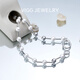 Collar de articulación de cuentas de espigas para mujeres Sense Cadena de suéter de perlas de agua dulce 2025 Nuevo collar de cuentas de cuentas de clavícula personalizada