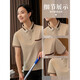 AIFANGNIAO Summer Cleaning Workwear Short Sleeve T-shirt Customized Hotel Property Room Cleaning Staff Clothes Uniform Printing Blue Top + Pants (MSHJ9905 Cleaning) M