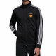 阿迪达斯 （adidas）定制服装 刺绣花朵甜点条纹运动立领飞行员夹克外套 男女同款 黑 黑色 M