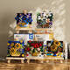 LEGO Toy Toy Micro Grain Pintura Exposición de flores inmortales Simulación de flores de flor de girasol adornos de regalo de regalos 7208 Exhibición de flores-xinghe-757pcs