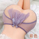 Sexy underwear crotchless thong women's sexy underwear large size hot flirting 575 purple M