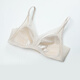 Embry's counter new product mesh splicing mulberry silk triangle cup underwear women's French thin bra EB00991 silk original color SBG XL