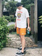 Menschlich gemachter japanischer trendiger Marke Human Herstellung von Briefen Tigerress Bat Kurzärmelige Männer und Frauen Ins Frühlings- und Sommerpolarbärente T-Shirt 3878 White XL