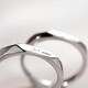 French I love you couple open ring year fashion personality niche simple ring for men and women 1 men's style