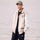 NEW BALANCENB official men's and women's cotton jacket casual versatile sports jacket jacket 5QD12083 black L