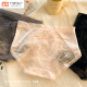 
Modal 4-pair French satin sexy lace mesh underwear for girls 2025 new summer thin women's briefs Y3883-Pink M suitable for 80-100Jin [Jin equals 0.5 kg]