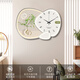 LDVEP CRAME GREEN PLANTER DÉCINIR DÉCINIR DES PEINTURES SMAL-CRÉATIVE CRÉATIVE CRÉAGNE Personnalise Murau Mur Horloge Salon Corloge Clock Lampe Fulu PD4877 [Température de date tardive] Longueur et largeur = 5035 cm Créatif Style sans lumière