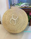
Household high-arch handmade reed grass weaving six, seven, eight seal iron pot, wood pot, steaming pot, hot pot, stove, fish table, straw hat cover, 7374cm unpacked
