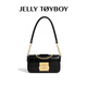 JellyToyboyJTB口琴包.新款通勤小包包时尚轻奢手提包小众链条单肩斜挎包 异双生系列口琴包_米白色