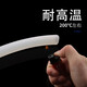 Er Jiangongs gesamte durchscheinende Hochtemperaturwiderstand und alternungsresistente Gummischlauchverarbeitung von Jiangongs Gesamtrollen-Silikonrohr Custom 100 Meter 2*4840 Meter