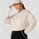 
LORNA JANE running series sports shirt sweater short hooded night running fitness casual women J official flagship authentic ivory white XXS