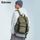 Subcrew Trendy High School College Student Schoolbag Men Mochila Mochila casual de gran capacidad Viajes Mujeres negras