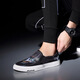 
Heyu pedals lazy shoes men's summer Korean version canvas shoes printed fashionable men's casual bean dou loafer shoes men's trend H11967 style 38
