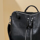Retro-Rucksack für Frauen Pendlertasche Mode Casual Outing große Kapazität Schoolbag-Reisen Vielseitiger Rucksack NN-7137# Schwarz