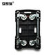 Ansairui plegable Panel plano Trolley portátil Logística de manejo de bajo ruido Logística de camión de tablas pequeñas 200kg12610 12601 Soporte de ruedas de dirección