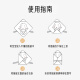 爱宝适婴儿抱被夏款纯棉新生儿襁褓巾宝宝防惊跳产房包单蓝色小熊S738