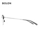 
BOLON Tyrannosaurus Glasses 25 Years New Myopia Glasses Frame Wang Hedi The same half-frame eyebrow frame optical mirror for men and women BA6069 B16 Mist gray Single frame