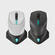 罗技（Logitech）国行原封外星人AW610M AW620M AW720M AWPRO有线无线电竞游戏鼠标 国行原封外星人AW610M白色电竞鼠标