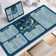 University dormitory desk mat, small fresh shortcut key collection, mouse pad, super large office computer desk mat for men and women 9215 rapeseed flower 600x300mm x 3mm