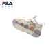 FILA children's sports shoes 2025 autumn new baby Velcro toddler shoes for boys and girls, light lavender purple/milk white-LG 26 inner length 16.0cm