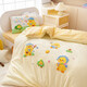 Kindergarten three-piece quilt set for children, pure cotton bedding, six-piece set for baby's entry into the kindergarten, crib nap quilt cover, bedding set, Yubao-Outing Duck, Class A standard multi-piece set, quilt cover 120*150cm