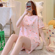 Arctic velvet pajamas for women in the summer new style sweet and cute style casual and casual summer can wear home clothes suit 1049 Rabbit M [Suggested 80-100Jin [Jin equals 0.5 kg]]