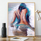 Dessin de peinture à l'huile numérique bricolage colorant abstrait peint à la main à la main coloriage de décompression peinture à l'huile 9272 haut de gamme 50 couleurs de couleur 30 * 40cm tableau de peinture de couleur + pigment de surbrillance +