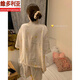 维多利亚的格调睡衣女夏季天冰丝绸2025年新款短袖两件套网红风感碎花家居服 感可外穿WLW-9226 M 【建议80-100斤】